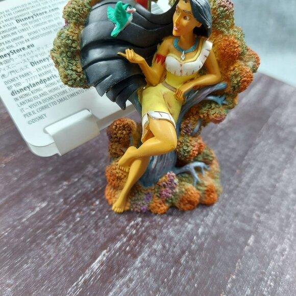 Disney Sketchbook Pocahontas With Hummingbird Limited Edition Christmas Ornament - Picture 2 of 5